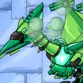 Игра Робот: птеродактиль