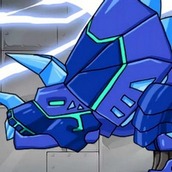 Игра Робот: трицератопс