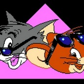 Игра Том и Джерри и Таффи на денди