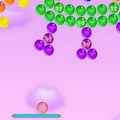 Игра Стрелялка по шарикам пузырьками в воздухе
