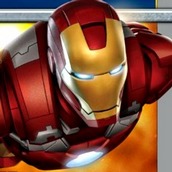 Игра Мстители Железный человек полёт