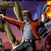 Игра Мстители Стражи Галактики Битва в космосе