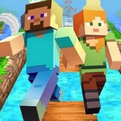 Игра Майнкрафт: Убеги от зомби