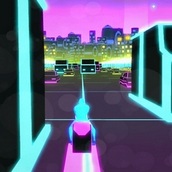 Игра Неоновый мотоциклист