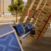 Игра Городские трюки на машине