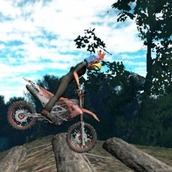 Игра Лесной мото экстрим