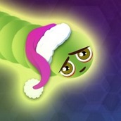 Игра Santa snake io (Санта змейки)