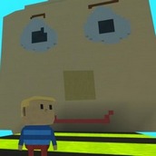 Игра Симулятор балди в стиле Роблокс