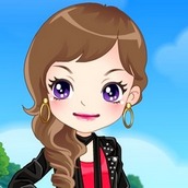 Игра Мотогонщица одевалка на оценку