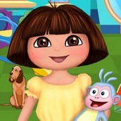 Игра Дора в детском саду