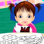 Игра Первый день в детском саду