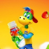 Игра Дино Ловит Фрукты