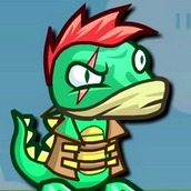 Игра Приключения Дино для двоих