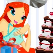 Игра Готовить торты Винкс