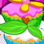 Игра Цветочные кексы