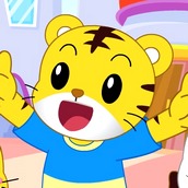 Игра С цифрами: веселье с тиграми