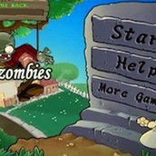 Игра Растения против зомби на реакцию