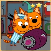 Игра Три кота: Игры в Темноте