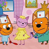 Игра Три кота: в Доктора