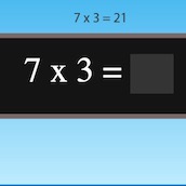 Игра Живая Таблица умножения 7