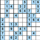 Игра Вызов судоку