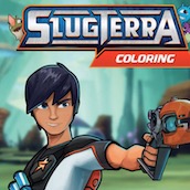 Игра Слагтерра: раскраска