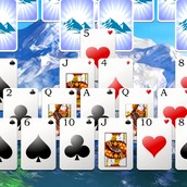 Игра Пасьянс: Снежные Горы