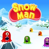 Игра Снеговик пакман