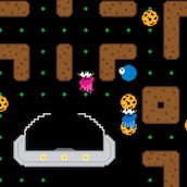 Игра Улицы Сезам: Пакман