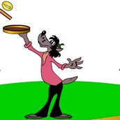 Игра Волк и яйца: Ну погоди