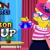 Игра Лиза Симпсон одевается