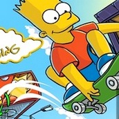 Игра Симпсоны 3: Барт на скейтборде