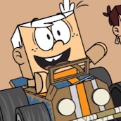 Игра Экстремальные картонные гонки: Мой Шумный Дом