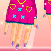 Игра Радужный Маникюр