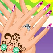 Игра Милая Декорация Ногтей