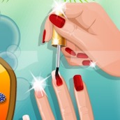 Игра Ногти Пляжный Дизайн