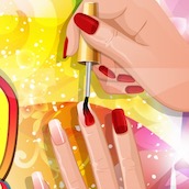 Игра Ногти Цветочный Дизайн