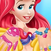 Игра Маникюр для Русалочки Ариэль