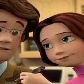 Игра Пазл с Фиксиками: Родители Дим Димыча