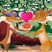 Игра Ледниковый Период: Поцелуи