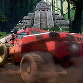 Игра Гонки на крутой машине по джунглям