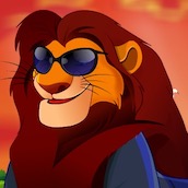 Игра Одень льва по моде