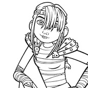 Игра Раскраска: Как Приручить Дракона