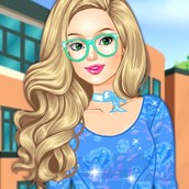 Игра Одевалка Золушка идет в колледж