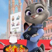 Игра Готовить куриный суп: Зверополис