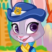 Игра Ник и Джуди одевалка: Зверополис