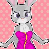 Игра Джуди Хопс убирает в ванной: Зверополис