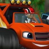 Игра Искать буквы: Вспыш и Чудо Машинки