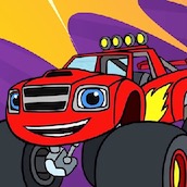 Игра Книга раскраска: Вспыш и Чудо Машинки