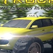 Игра Делать трюки на такси